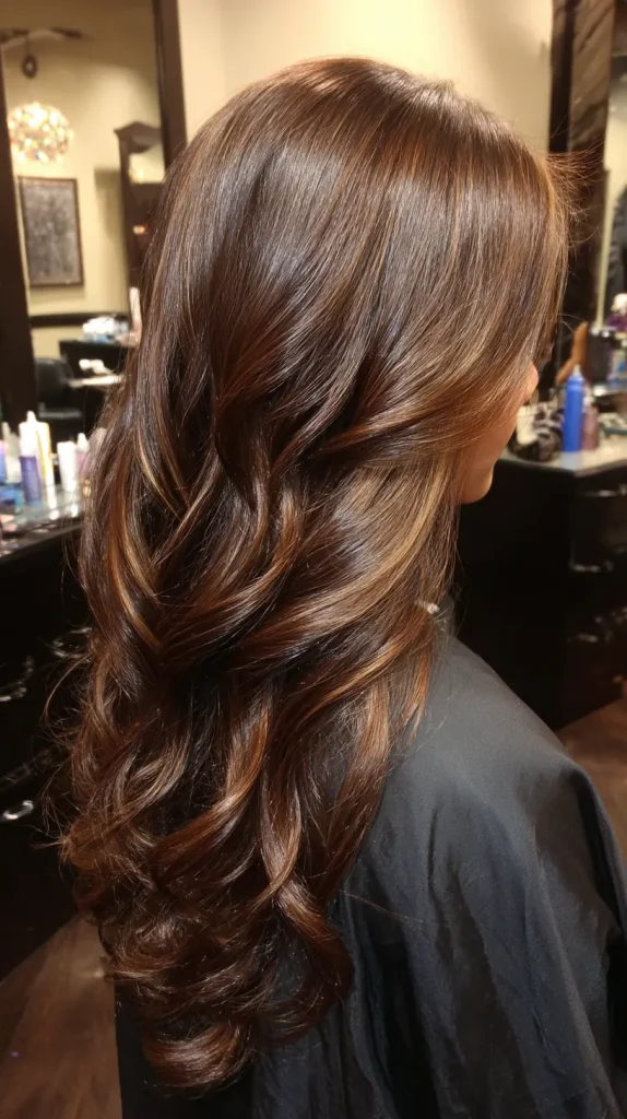 Soft Caramel Lowlights