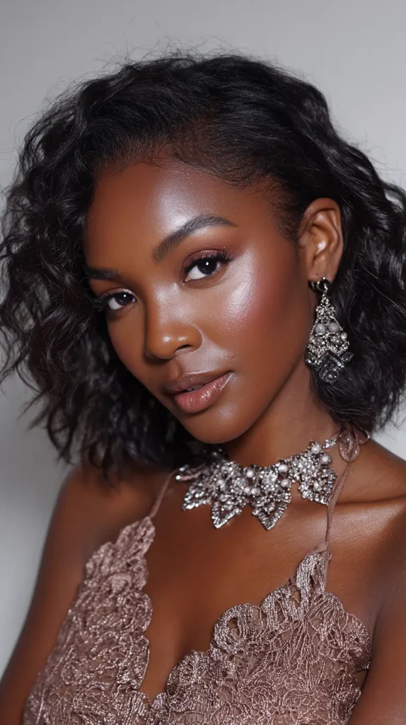 Soft Glam for Deep Skin Tones