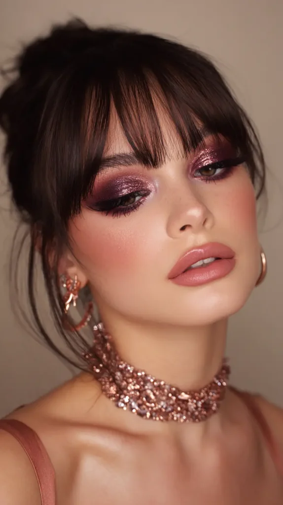 Soft Glam with Winged Shadow