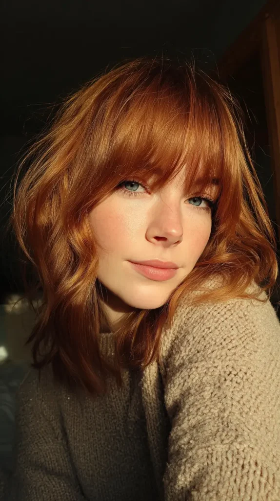 Soft Wispy Side Bangs