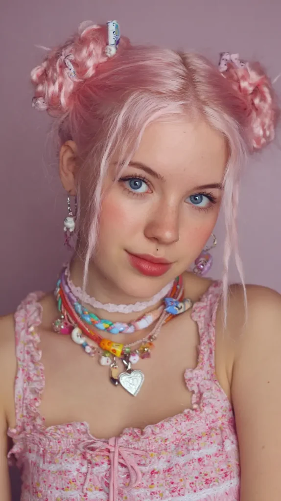 Space Buns with Accessories