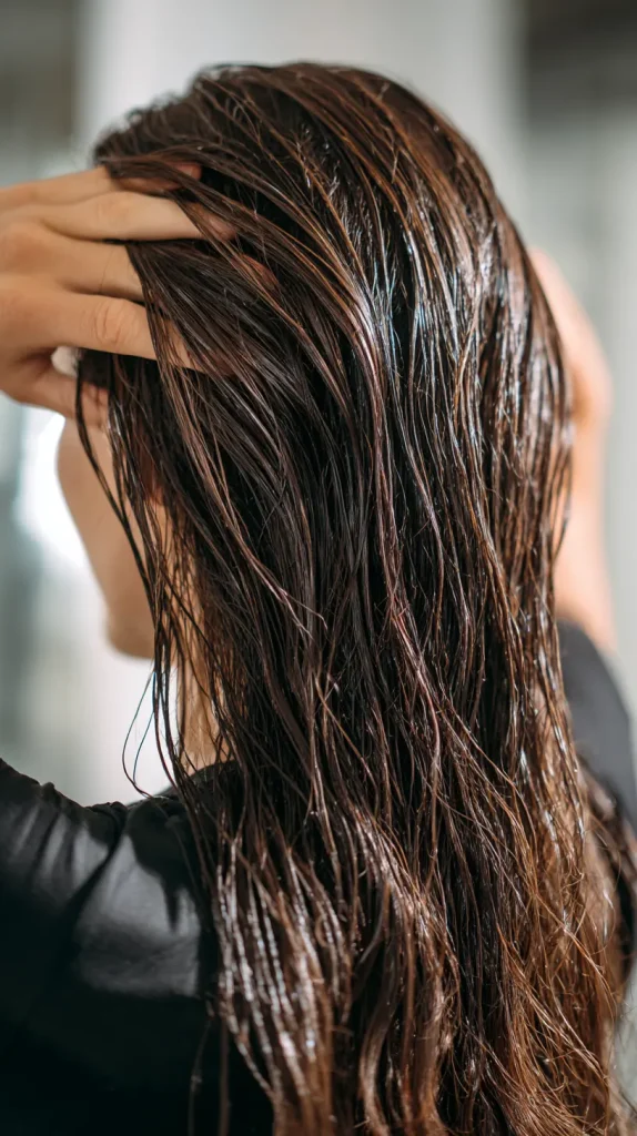 Start With Damp, Clean Hair