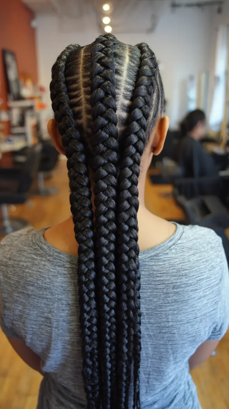 12 Back Feed-In Braids That Combine Style, Culture, and Protection