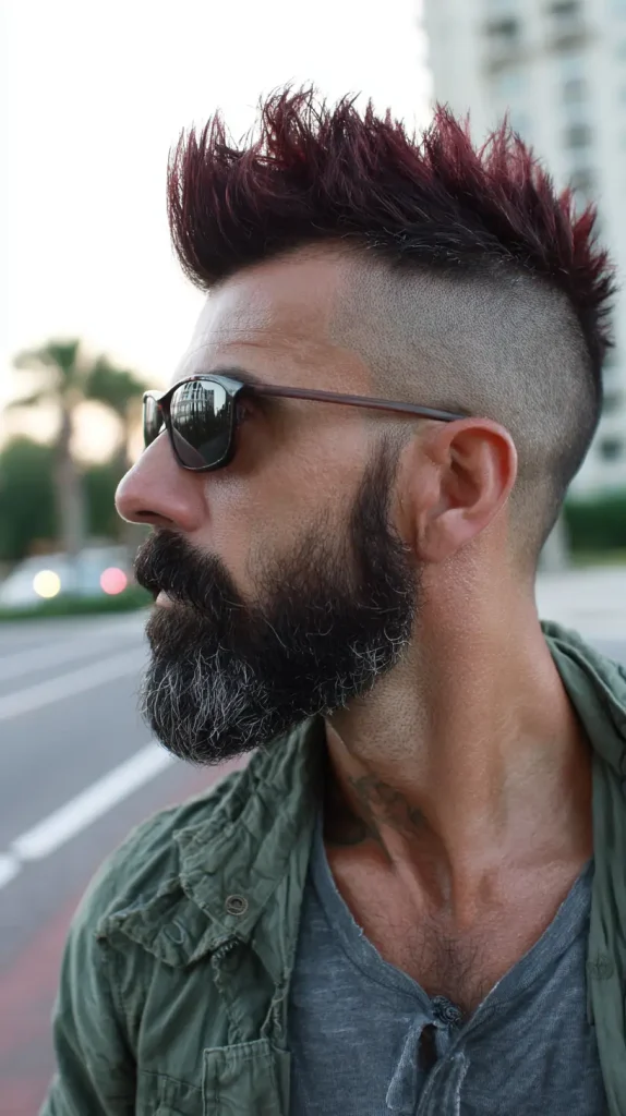 Tapered Mohawk Fade