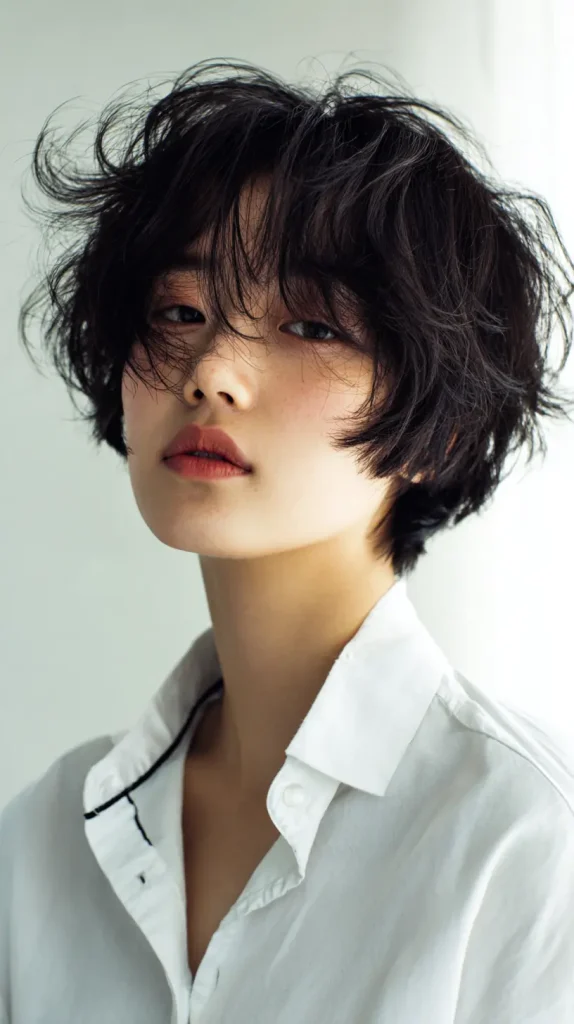 Tousled Short Cut with Volume