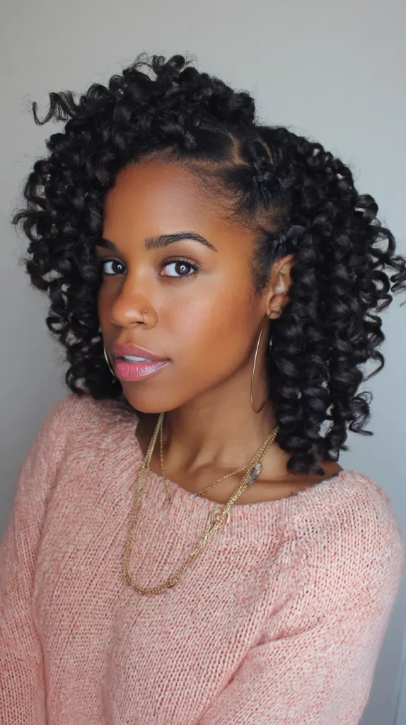 Twist-Out Curls