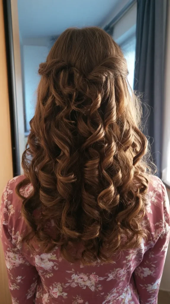 Twisted Sock Curls Overnight