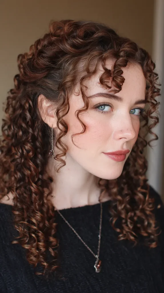 Twisted Wrap Sock Curls