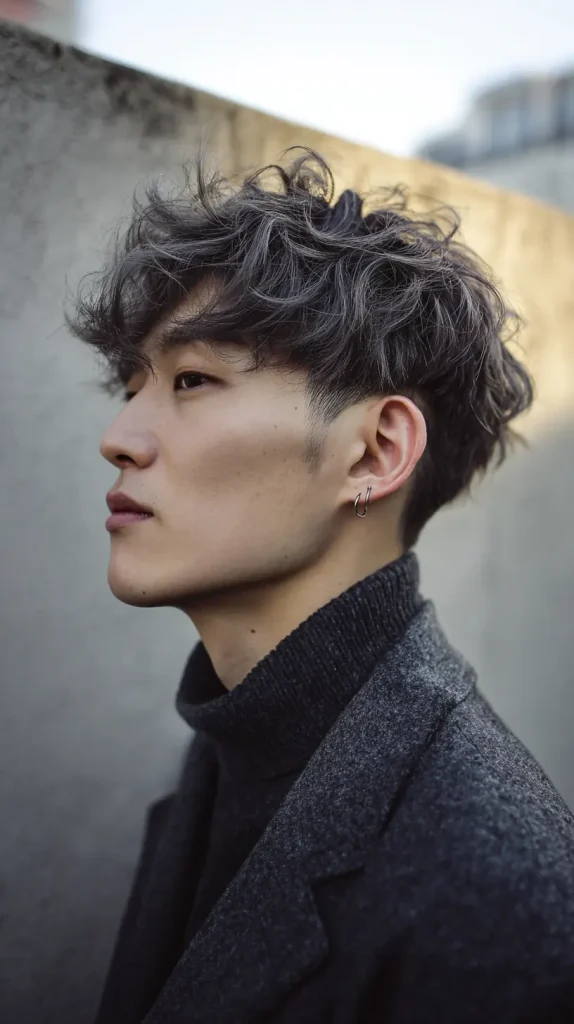 Undercut Korean Perm Men