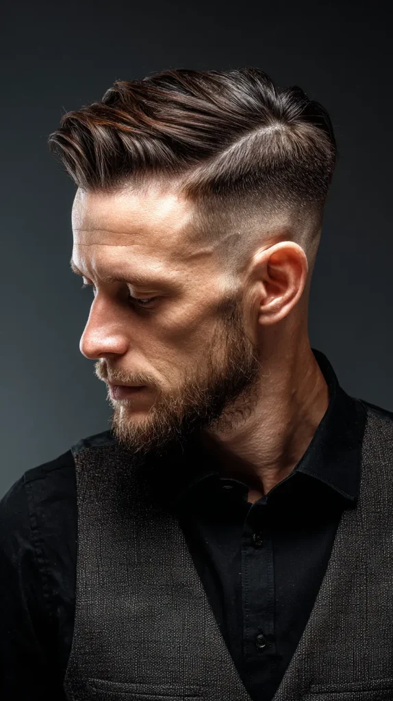Undercut with Comb Over