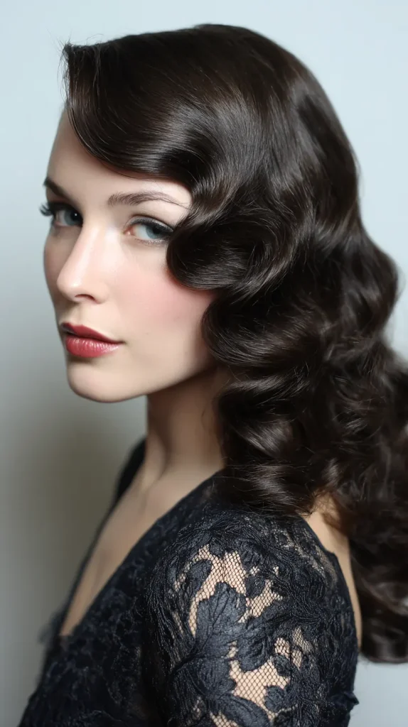 Vintage-Inspired Finger Waves