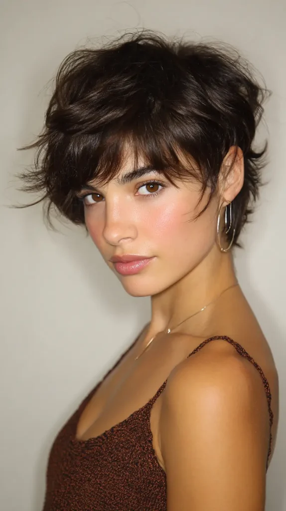 Wispy Short Side Bangs