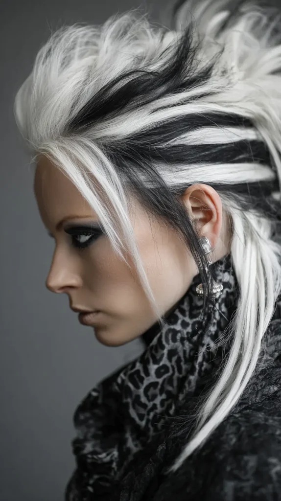 Zebra Stripe Hair